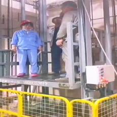 化工厂专用防爆液压升降货梯